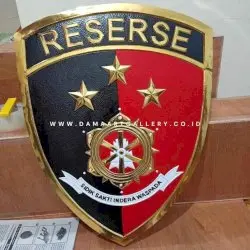 Logo Custom Logam Kuningan
